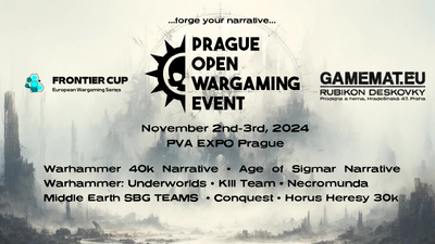 early bird - Middle Earth SBG TEAM tournament.