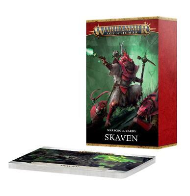 WARSCROLL CARDS: SKAVEN (ENG)