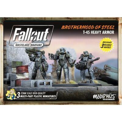 Fallout: Wasteland Warfare - Brother of Steel: Heavy Armour (T45) - EN