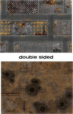 pre-order 44"x60" Double sided G-Mat: Nexus Quarantine and Fallout