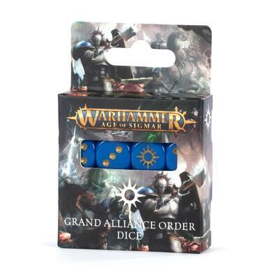 AGE OF SIGMAR: GRAND ALLIANCE ORDER DICE - 1