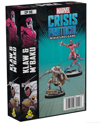 Marvel Crisis Protocol: Klaw and M’Baku - EN