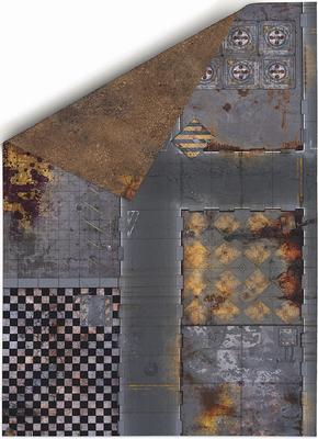 44"x30" Double sided G-Mat: Quarantine and Fallout Zone - 1