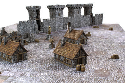 pre-order Medieval Houses set - 12