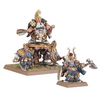 DWARF/M/H: DWARF LORDS W/SHIELDBEARERS - 2