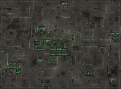 44"x60" Double sided G-Mat: Nexus ChemZone and Lost World - 2