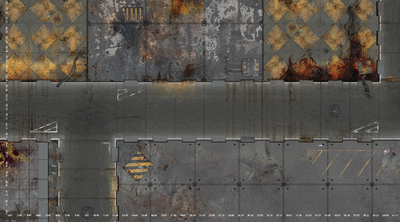 44"x60" Double sided G-Mat: Measures Quarantine and Fallout - 3