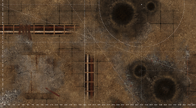 44"x60" Nexus Fallout Zone - 3