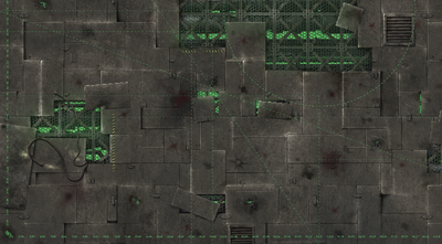 44"x60" Double sided G-Mat: Nexus ChemZone and Lost World - 4