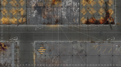 pre-order 44"x60" Double sided G-Mat: Nexus Quarantine and Fallout - 4