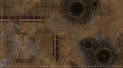 44"x60" Double sided G-Mat: Measures Quarantine and Fallout - 5